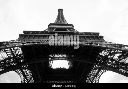 Eiffelturm Paris Frankreich Stockfoto