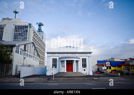 Erste Kirche Christi Wissenschaftler Palmerston North Neuseeland Stockfoto