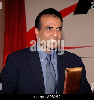 Sunil Bharti Mittal Bharti Telekom Indiens Stockfoto