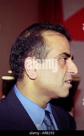 Sunil Bharti Mittal Bharti Telekom Indiens Stockfoto