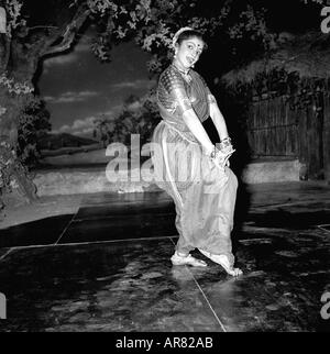 Padmini indische bollywood-filmschauspielerin und Bharathanatyam-Tänzerin Indien Stockfoto