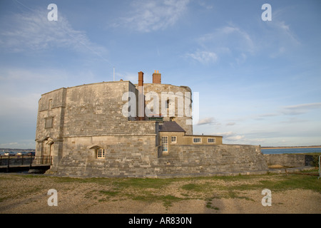 Calshot Schloß Hampshire Stockfoto