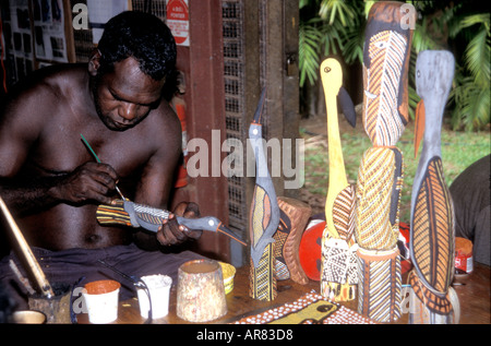 Zentrum Nguiu mit Behinderungen Bathurst Tiwi Islands Stockfoto