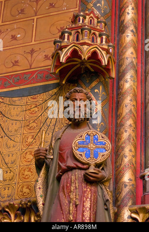 Saint Chapelle Paris Frankreich Stockfoto