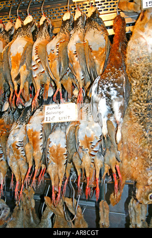 Niederwildjagd. La Boqueria-Markt. Barcelona Stockfoto