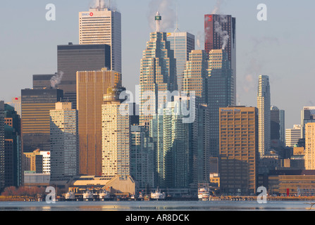 Im Stadtzentrum gelegenes Toronto Skyline - Kanada Stockfoto