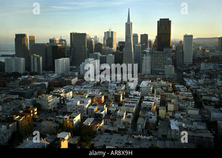 Bankenviertel, San Francisco, Kalifornien, USA Stockfoto