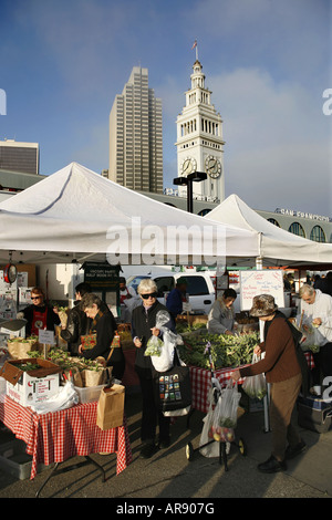 Der Ferry Plaza Farmers Market, San Francisco, Kalifornien, USA Stockfoto