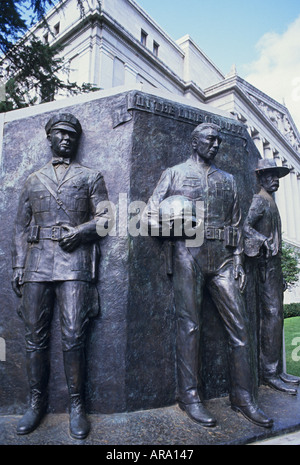 California Sacramento Kalifornien Peace Officers Memorial Stockfoto