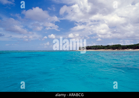 Lagune am Lady Musgrave Island Great Barrier Reef Queensland Stockfoto