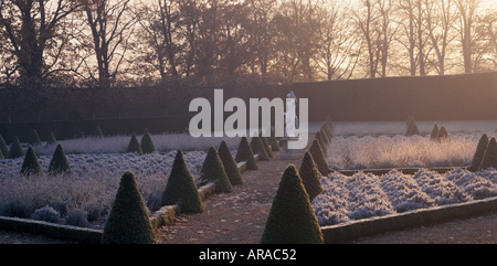 Ein Blick auf die Cherry Garden Ham House Surrey Stockfoto