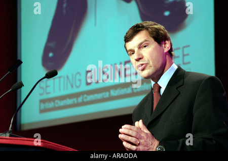 Nigel Griffiths Labour mp für Edinburgh Süd Rede april 2004 Stockfoto