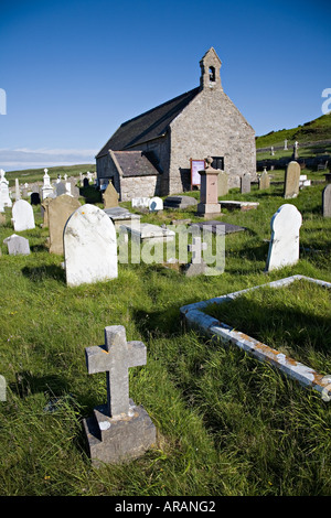 St Tudno Kirche des 12. Jahrhunderts Great Orme North Wales UK Stockfoto