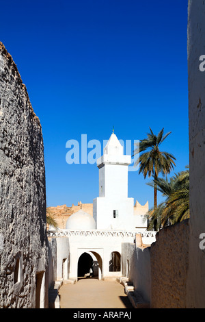 Moschee in Ghadames Altstadt Libyen Stockfoto