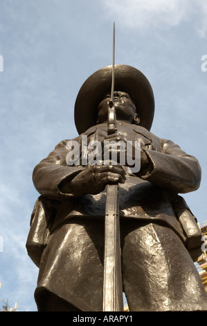 Gurkha-Memorial in London UK Stockfoto