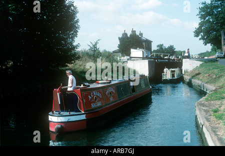 Hanwell Lock Stockfoto