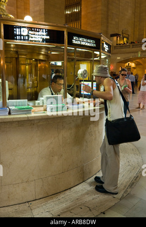 Informationen Point, Grand Central Station, New York City, USA Stockfoto