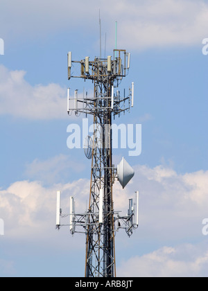 Kommunikation Turm Stockfoto