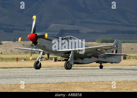 P-51 Mustang-Jagdflugzeug Stockfoto