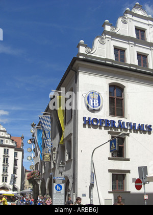 Geographie/Reisen, Deutschland, Bayern, München, Gastronomie, Hofbräuhaus, Außenansicht, Platzl, Baujahr: 1589, Architekt: Haimeran Pongratz, Barock, Additional-Rights - Clearance-Info - Not-Available Stockfoto