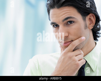 Porträt des Kaufmanns Stockfoto