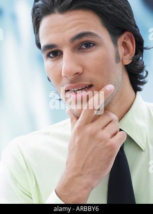 Porträt des Kaufmanns Stockfoto