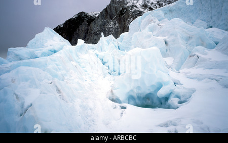 Franz Josef Gletscher Südinsel Neuseeland Stockfoto