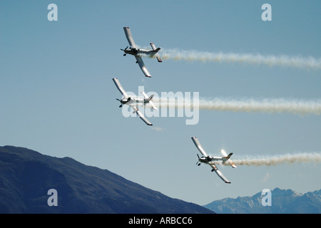 Aerial Topdressing Aerobatic Anzeige Mannschaft Cresco Fletcher Flugzeuge Stockfoto