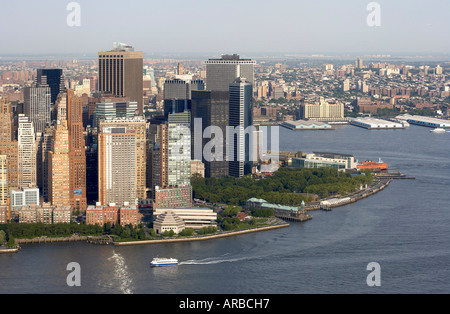 Skyline von Manhattan, New York City, New York, USA Stockfoto