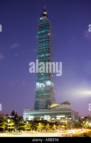 Taipei 101 höchste Gebäude der Welt Taiwan Republic of China Stockfoto