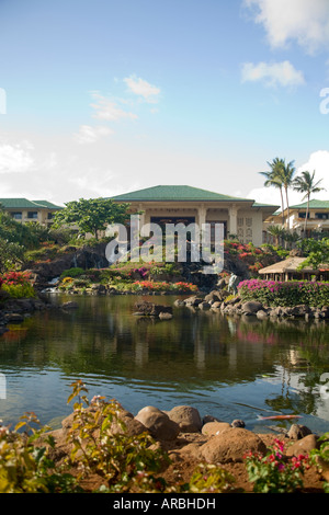 Kauai Hawaii Grand Hyatt Kauai Resort Spa Stockfoto