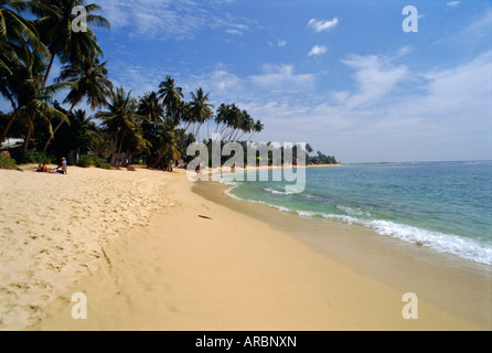 Südküste-Strand in der Nähe von Galle, Sri Lanka Stockfoto