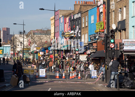 Camden High Street - London Stockfoto