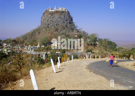 Mount Popa, Myanmar (Burma), Asien Stockfoto