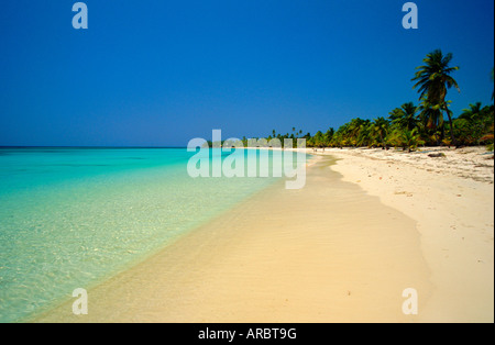 West Bay an der Westspitze von Roatan, größte der Bay Islands, Honduras, Karibik, West Indies Stockfoto