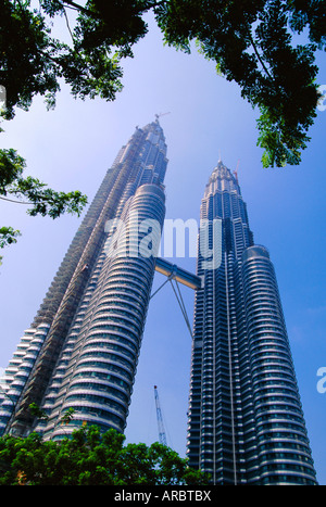 Die Petronas Twin Towers, Kuala Lumpur, Malaysia, Asien Stockfoto