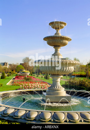 Brunnen im Regents Park, London, England, UK Stockfoto