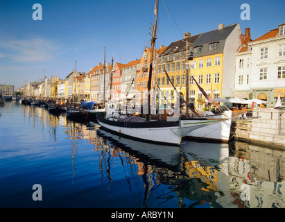 Nyhavn, Kopenhagen, Dänemark, Europa Stockfoto
