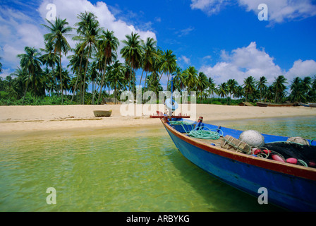 Einsamen Strand an der Südküste der Insel Phu Quoc, Vietnam Stockfoto