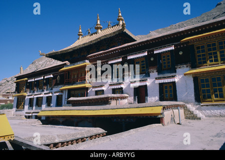 Sera Kloster außerhalb von Lhasa, Tibet, China, Asien Stockfoto