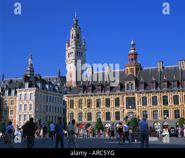 Place du General de Gaulle, Lille, Nord, Frankreich, Europa Stockfoto
