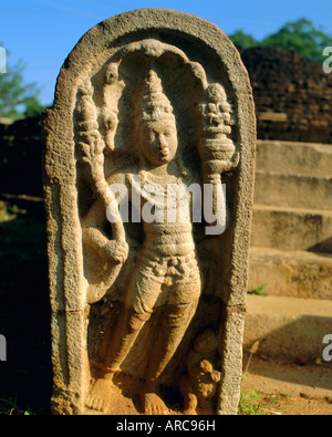 Stein, Ratnaprasada, Anuradhapura, Sri Lanka zu schützen Stockfoto