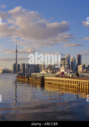 Skyline der Stadt, Toronto, Ontario, Kanada Stockfoto