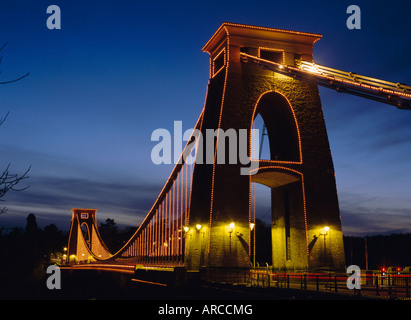 Clifton Suspension Bridge, Bristol, Avon, England, UK, Europa Stockfoto