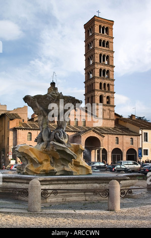 Santa Maria in Cosmedin Kirche, Roma, Italien Stockfoto