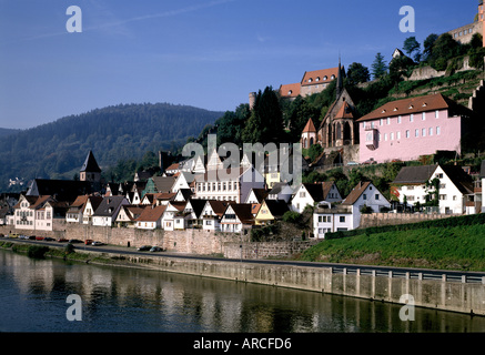 Altstadt Von Hirschhorn, Neckar, Hessen, Deutschland | Alte Stadt Von ...