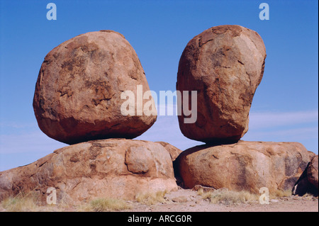 Des Teufels Murmeln, Northern Territory, Australien Stockfoto