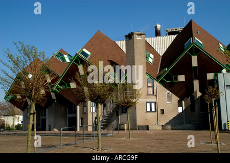 Helmond Architektur Kubus Paalwoningen Piet Blom Stockfoto