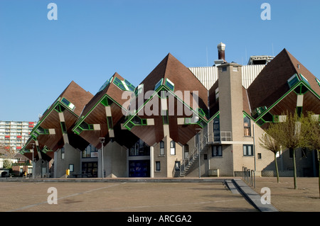 Helmond Architektur Kubus Paalwoningen Piet Blom Stockfoto