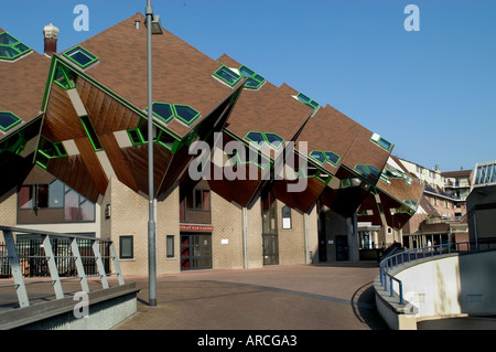 Helmond Architektur Kubus Paalwoningen Piet Blom Stockfoto